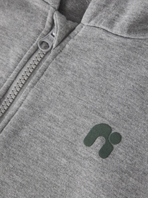 NAME IT Sweat Cardigan Valon Grey Melange